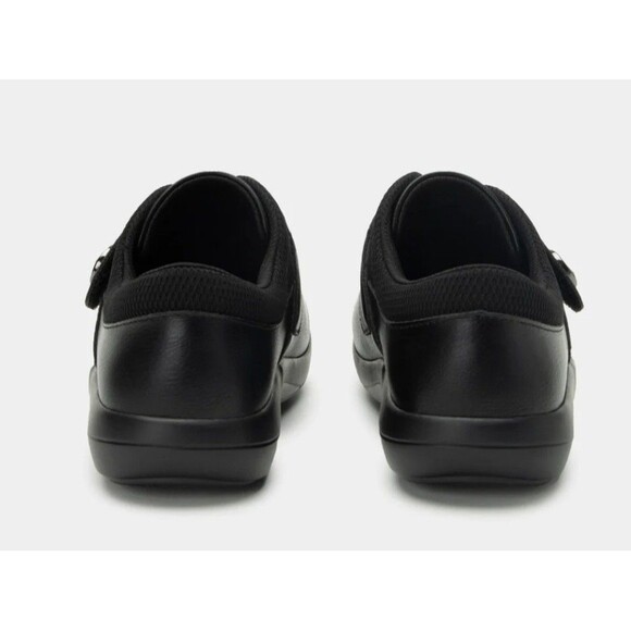 Alegria Danni Jet Black‎ Vegan Leather Clogs EU 41 US 8 - Picture 3 of 6